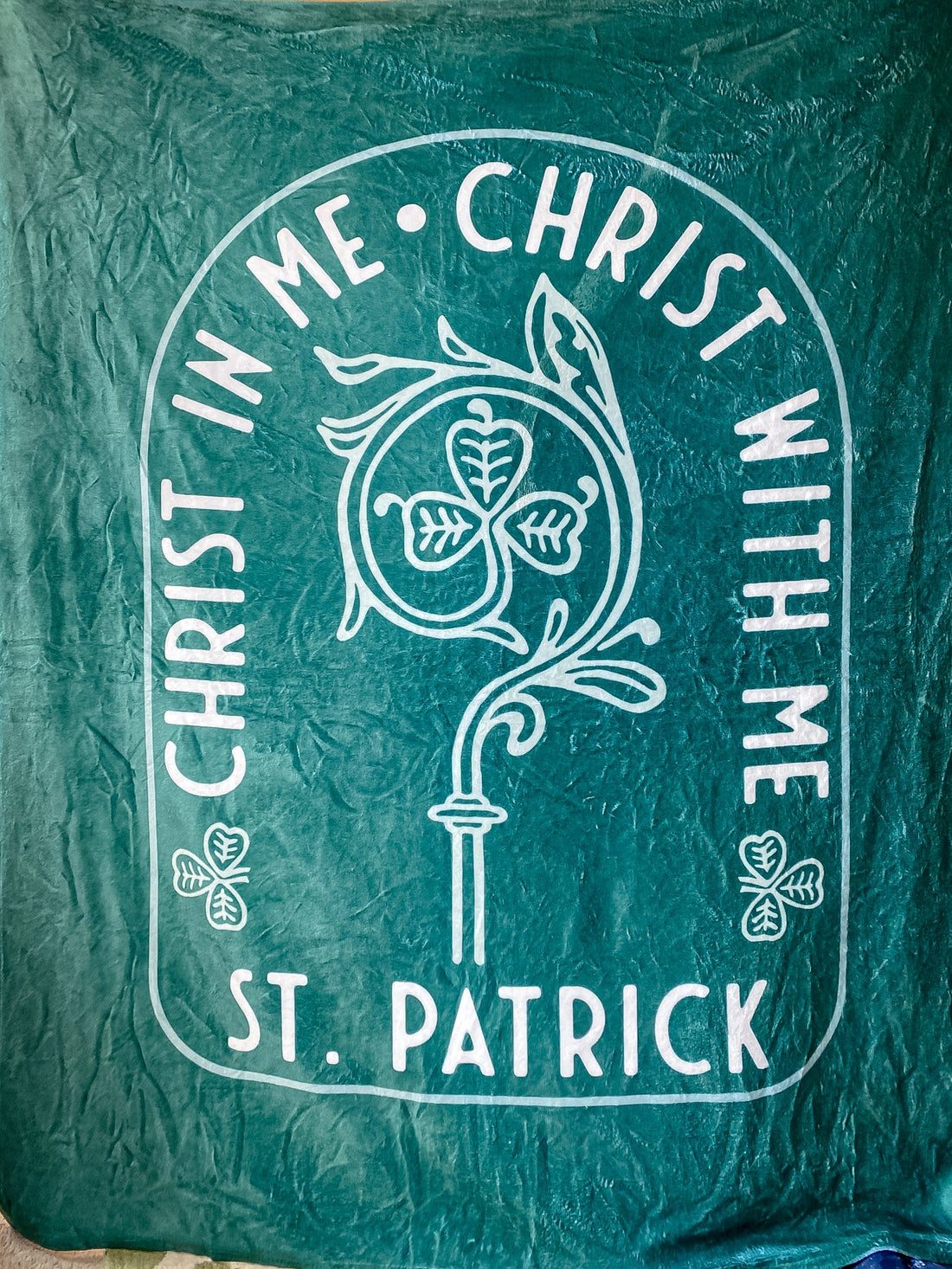 St. Patrick Staff Blanket - Little Way Design Co.