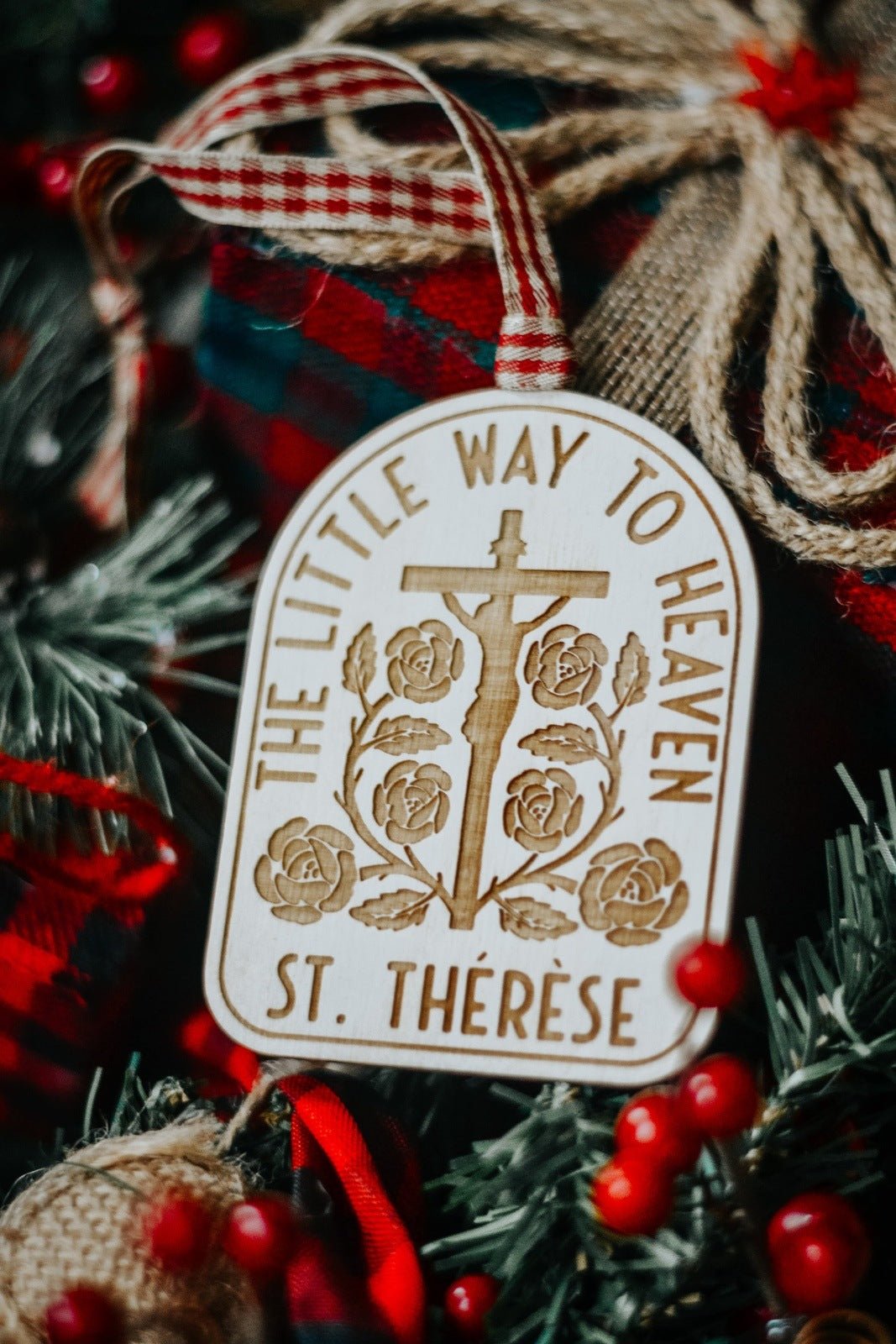 St. Thérèse 2023 Christmas Ornament - Little Way Design Co.