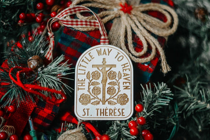 St. Thérèse 2023 Christmas Ornament - Little Way Design Co.