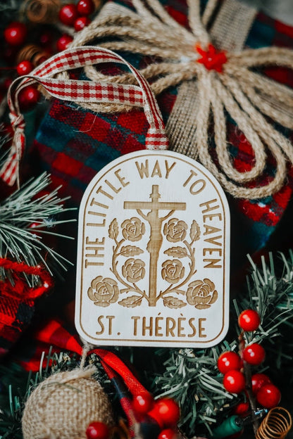 St. Thérèse 2023 Christmas Ornament - Little Way Design Co.