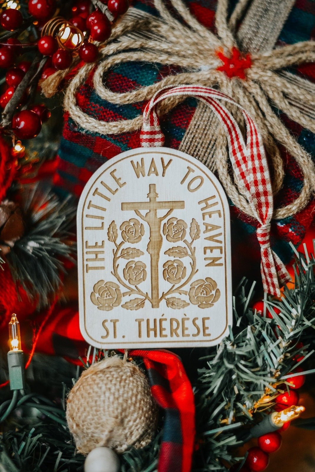 St. Thérèse 2023 Christmas Ornament - Little Way Design Co.