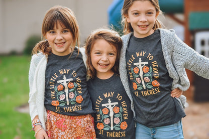 St. Thérèse Catholic Youth T-Shirt - Little Way Design Co.