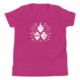 Three Hearts Youth T-shirt - Little Way Design Co.