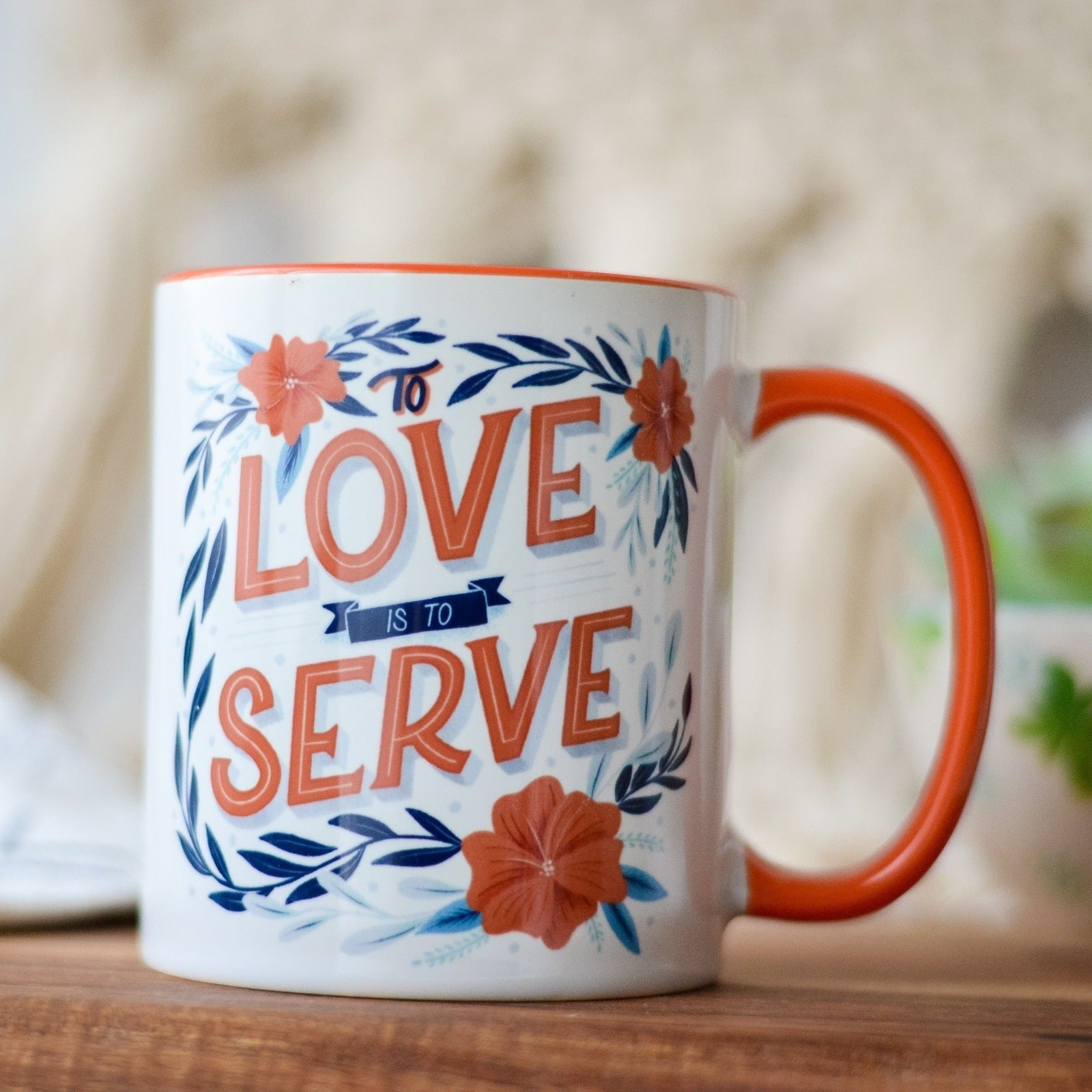 To Love is To Serve Mug - Little Way Design Co.