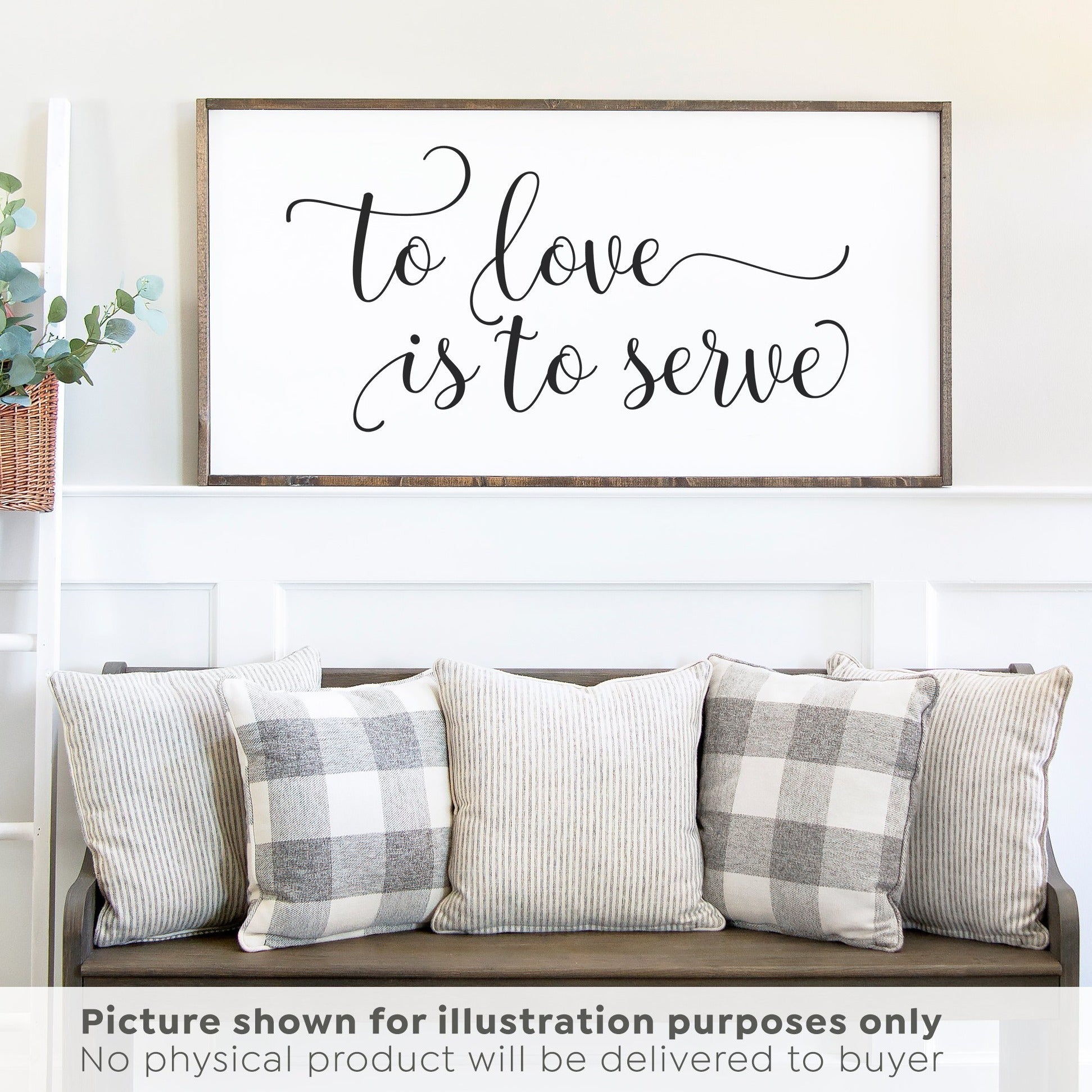 To Love is To Serve SVG - Little Way Design Co.