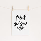 Treat Yo Self Printable - Little Way Design Co.