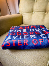 US Saints Flag Blanket - Little Way Design Co.