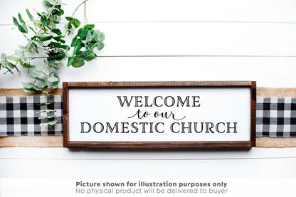 Welcome to our Domestic Church SVG - Little Way Design Co.